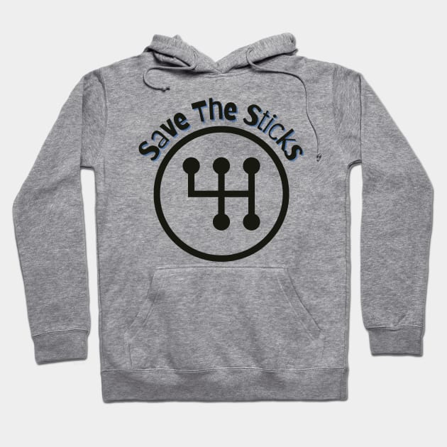 Save The Sticks Hoodie by Tripley Tees